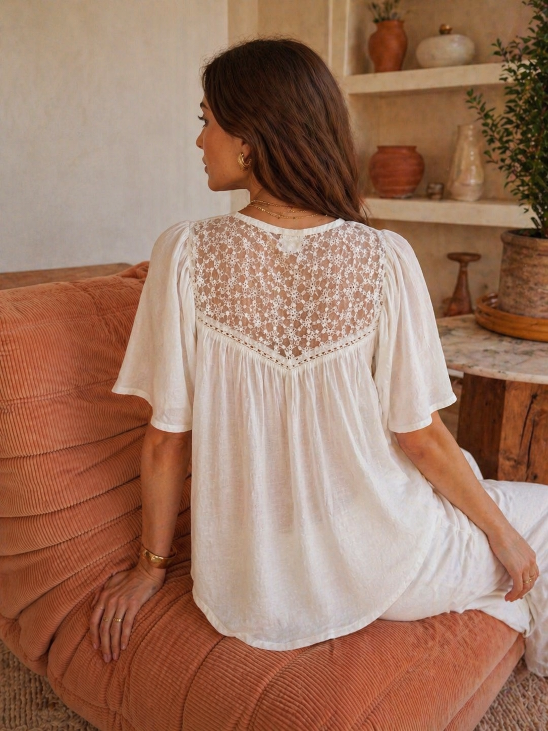 Blouse Serena Écru