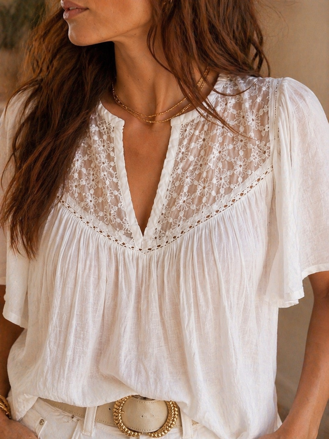 Blouse Serena Écru