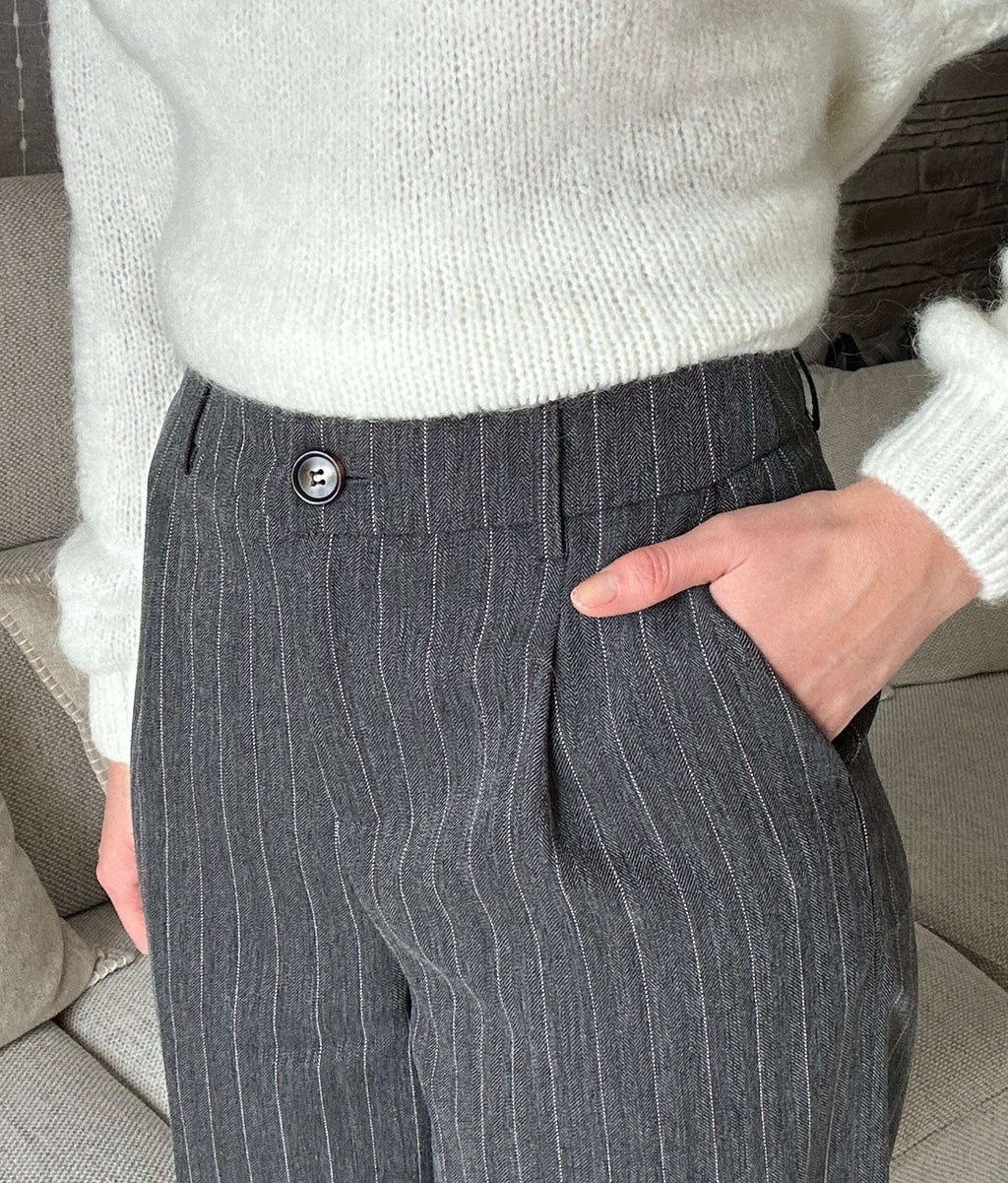 Pantalon Émilia Gris