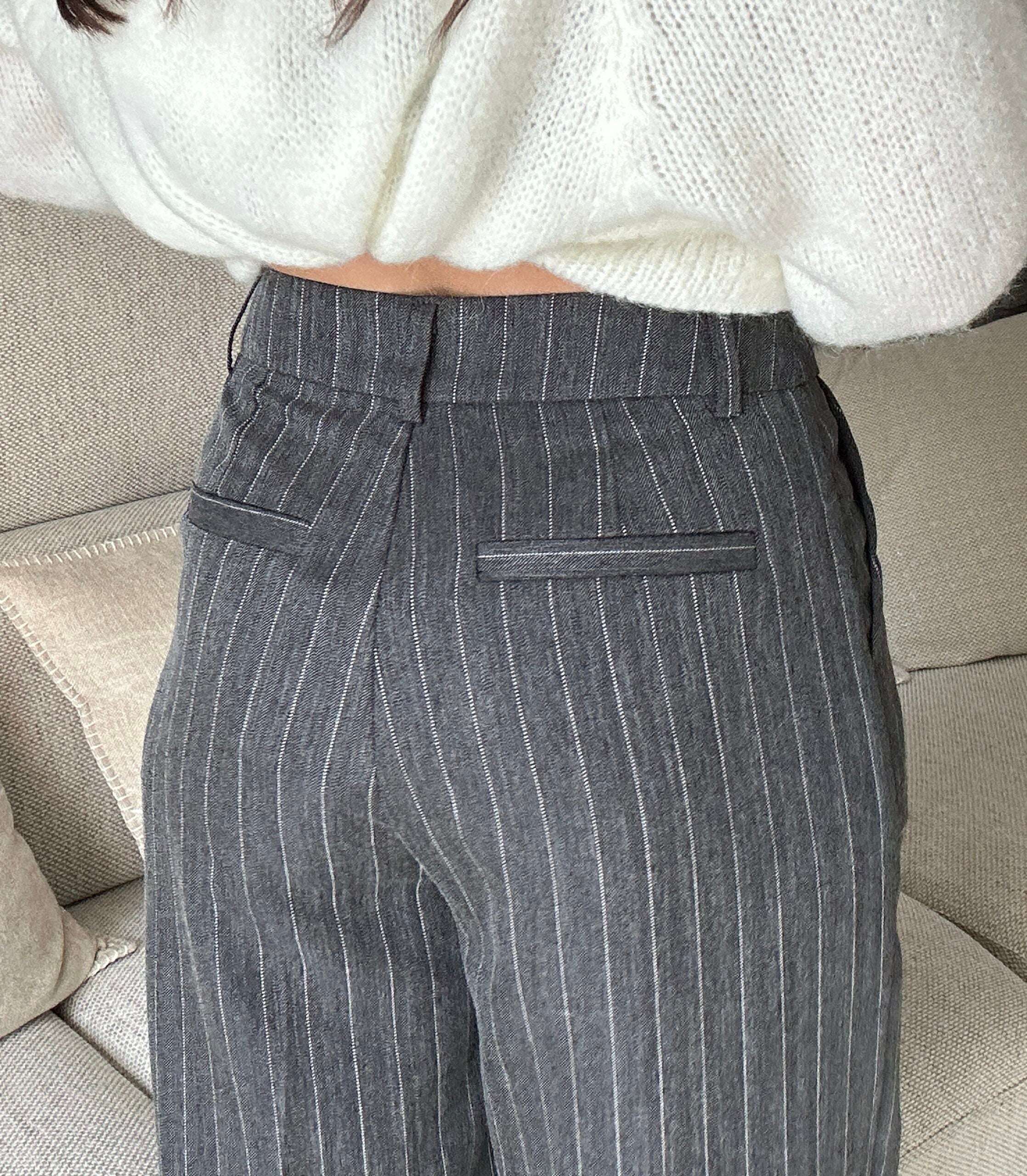 Pantalon Émilia Gris
