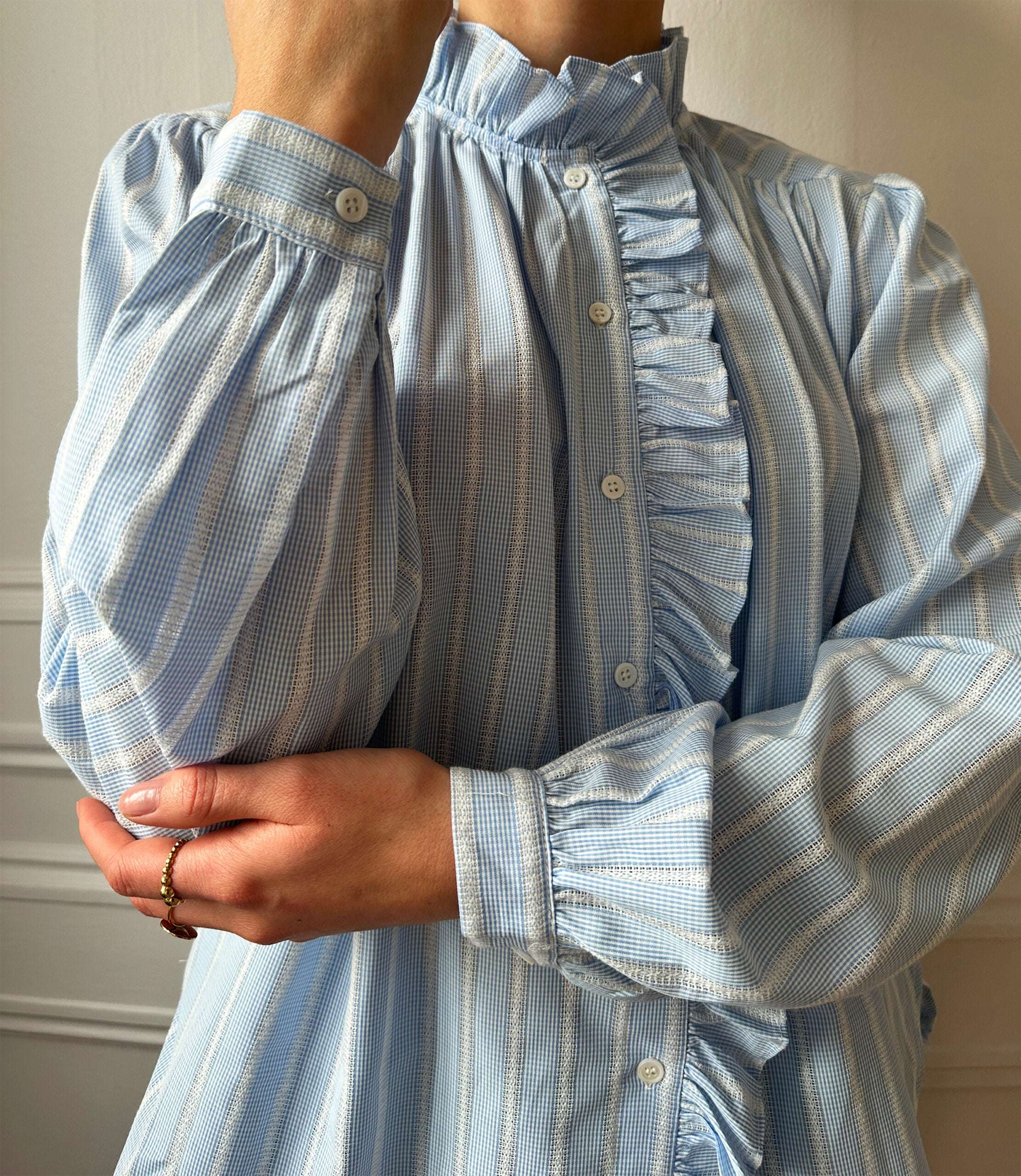 Blouse Zoélie Bleu