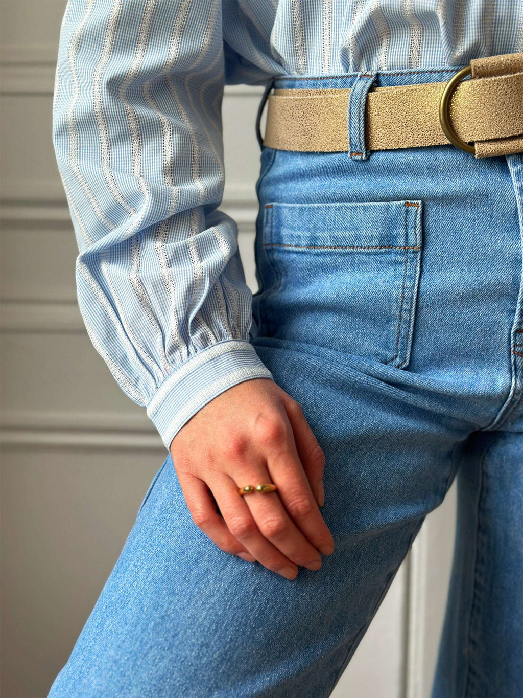 Blouse Zoélie Bleu