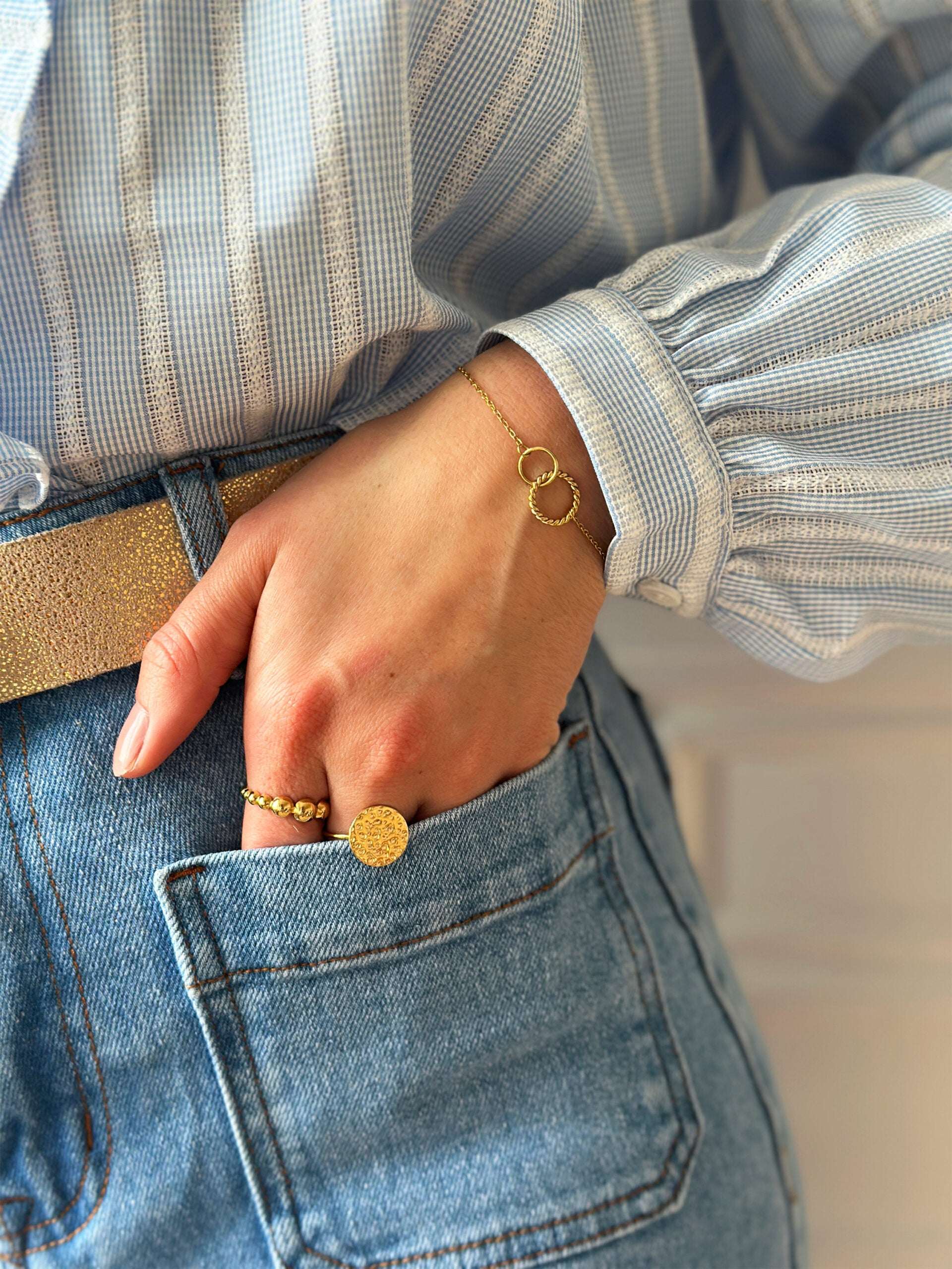 Blouse Zoélie Bleu