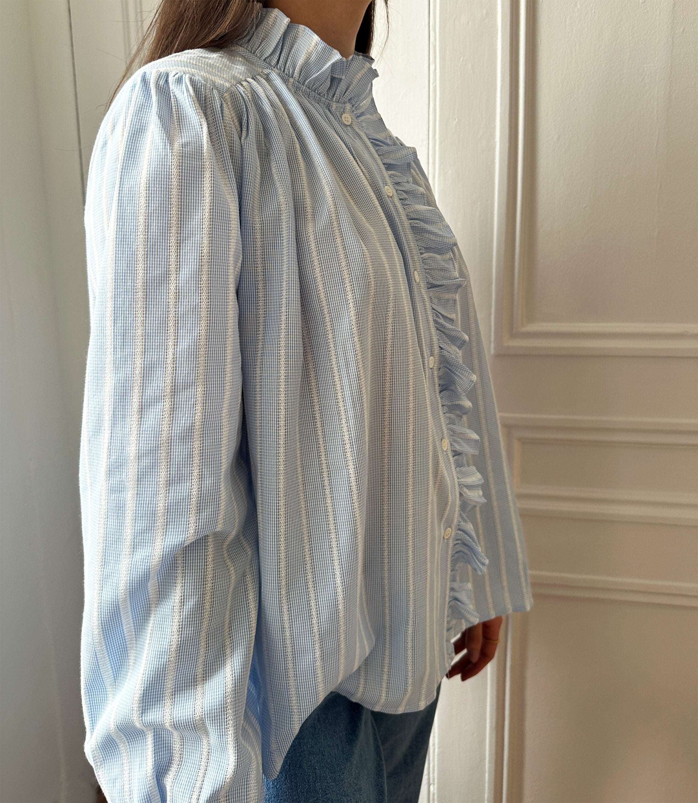 Blouse Zoélie Bleu