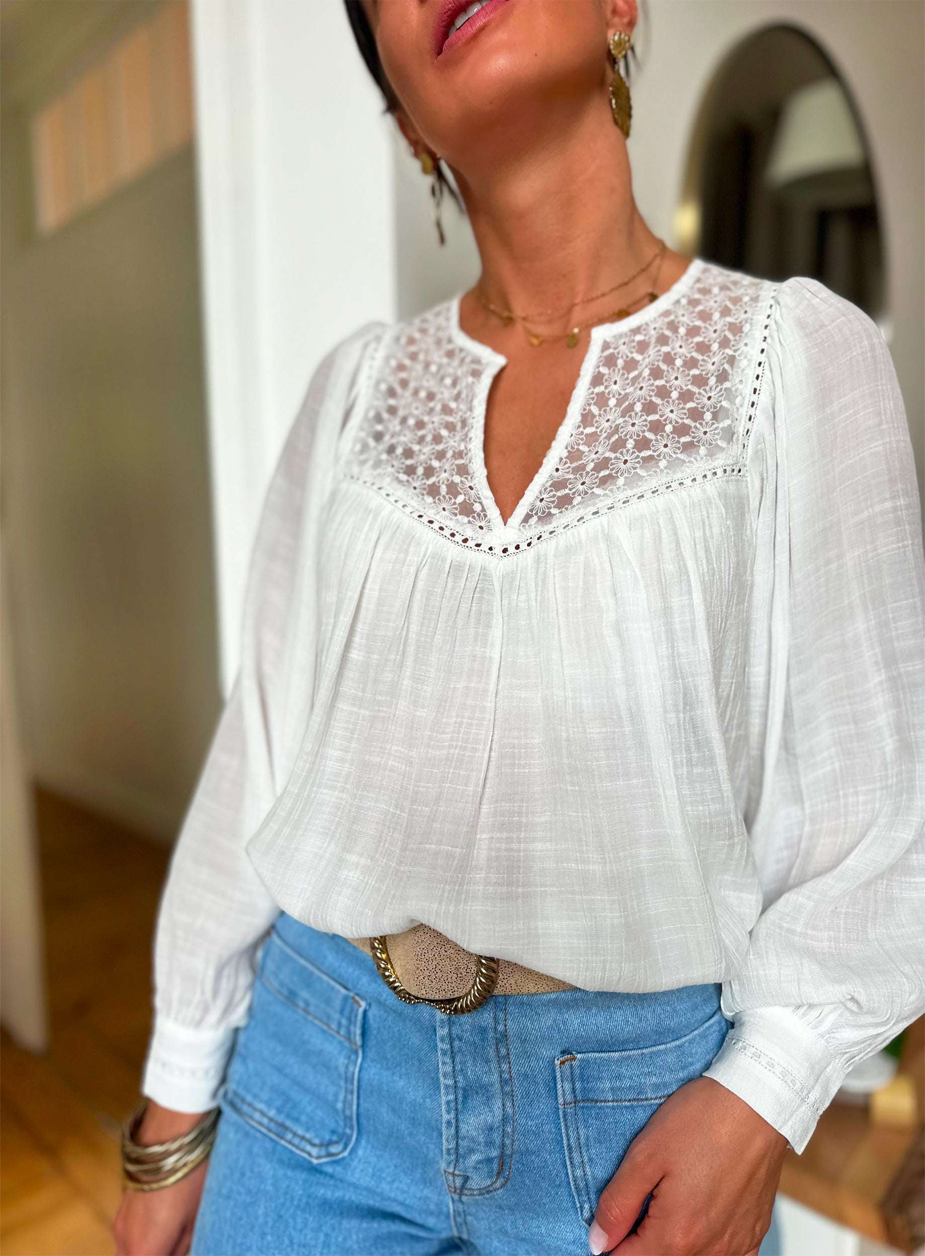 Blouse Carola Écru