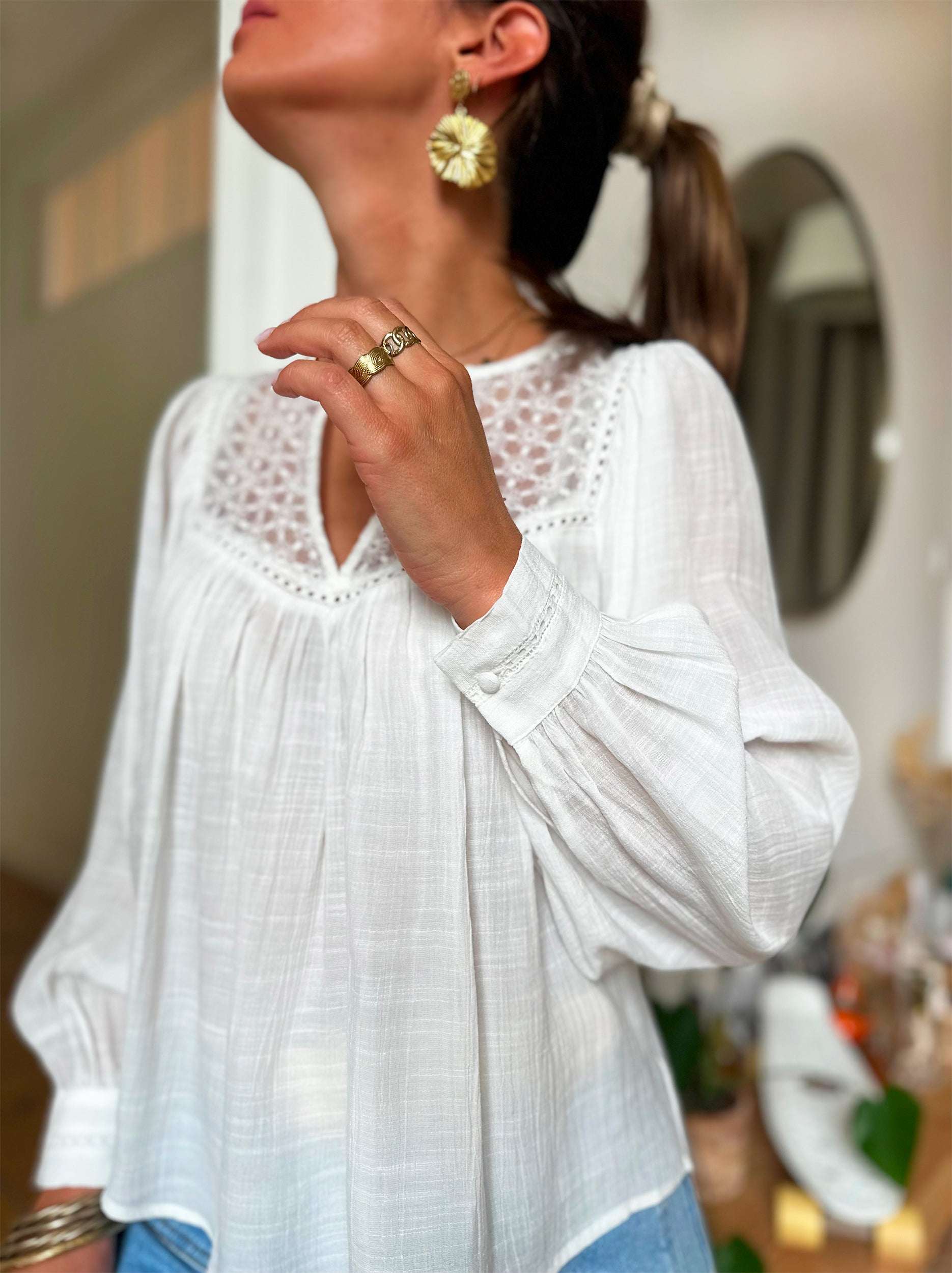 Blouse Carola Écru