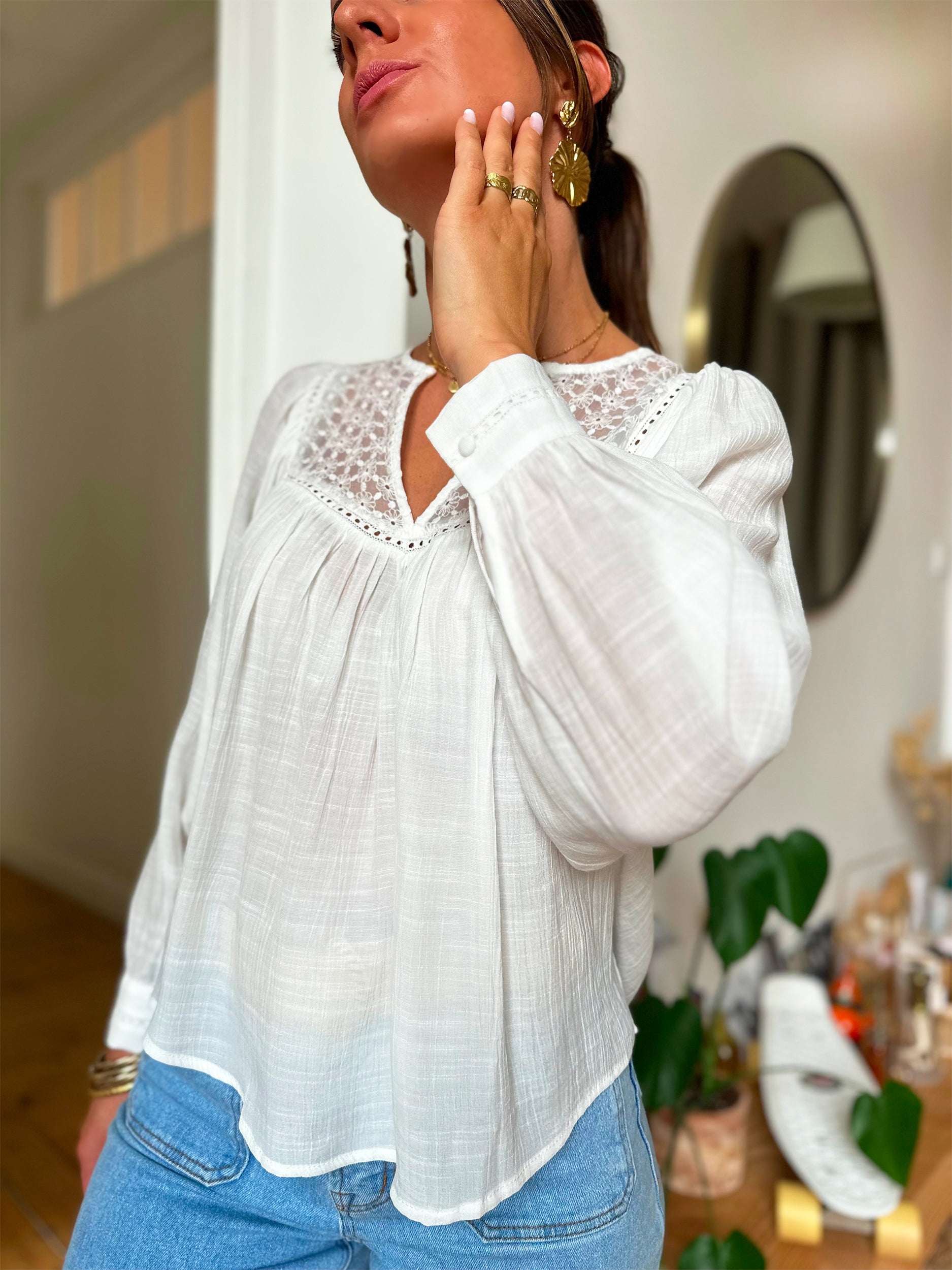 Blouse Carola Écru