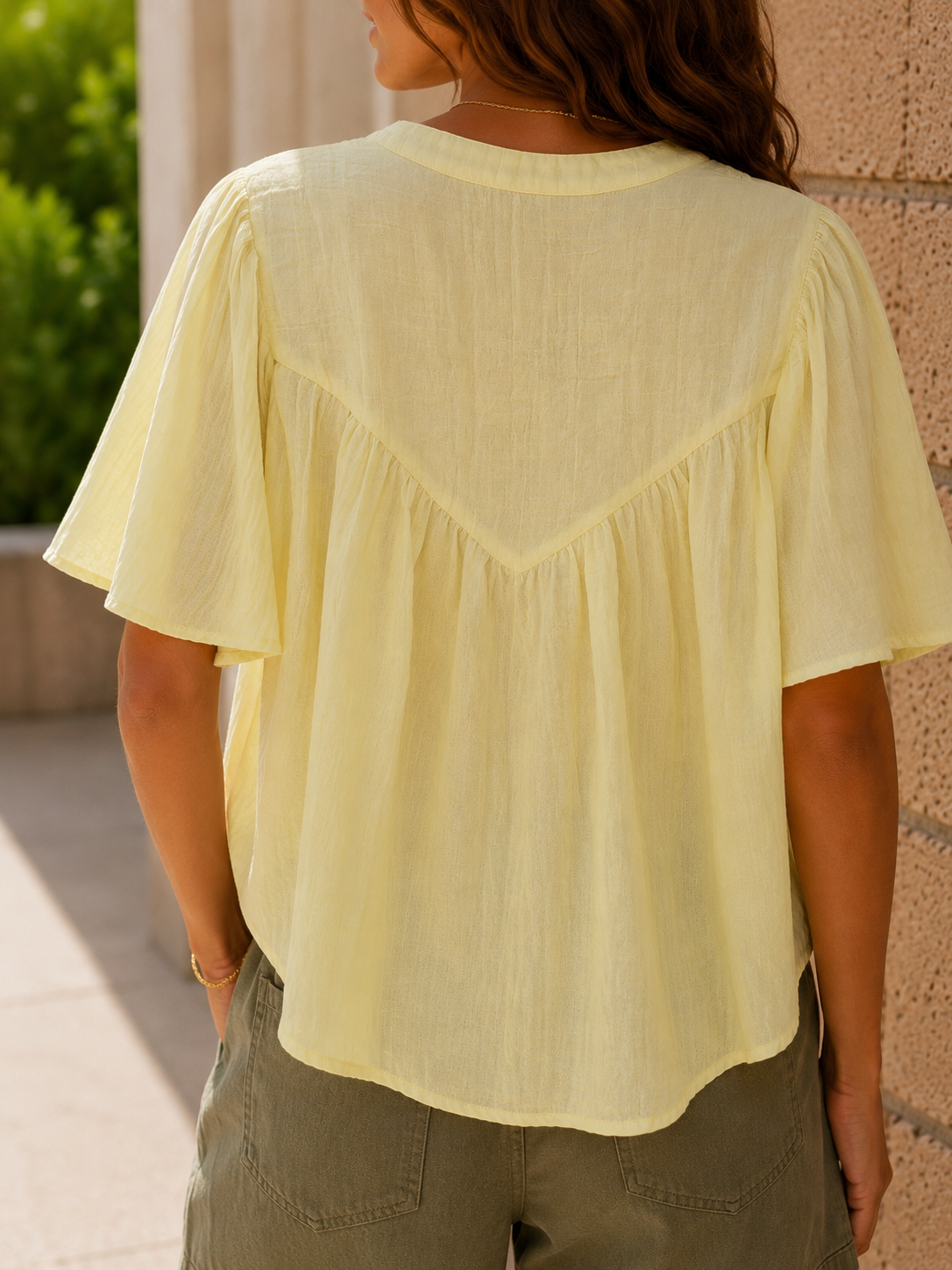 Blouse Clarysse Jaune