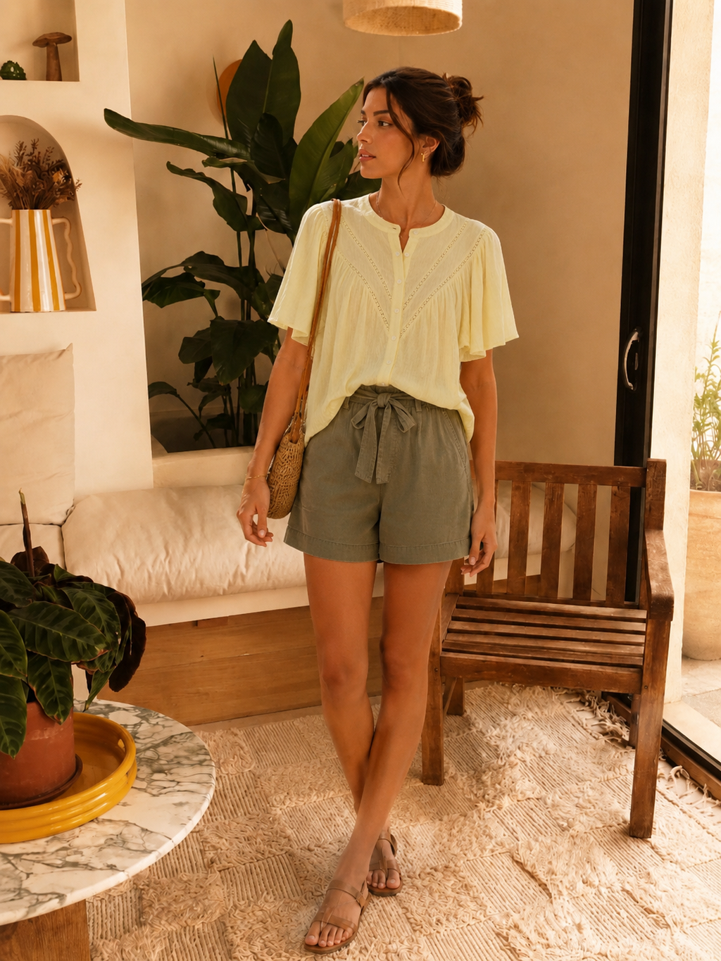 Blouse Clarysse Jaune