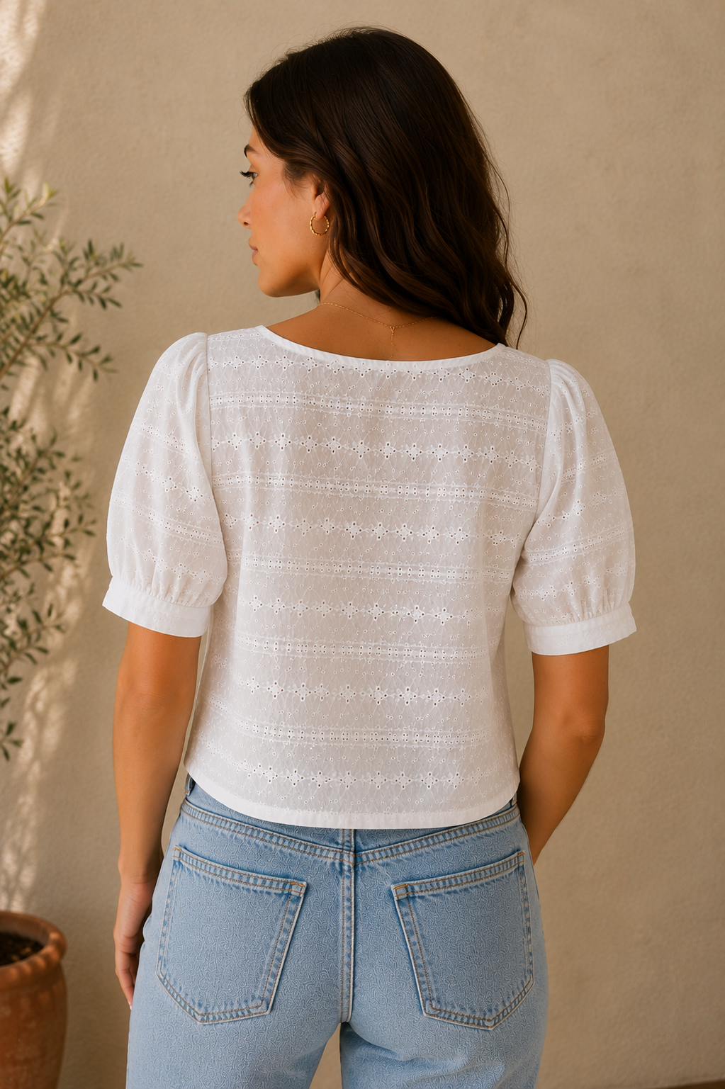 Blouse Éléna Écru