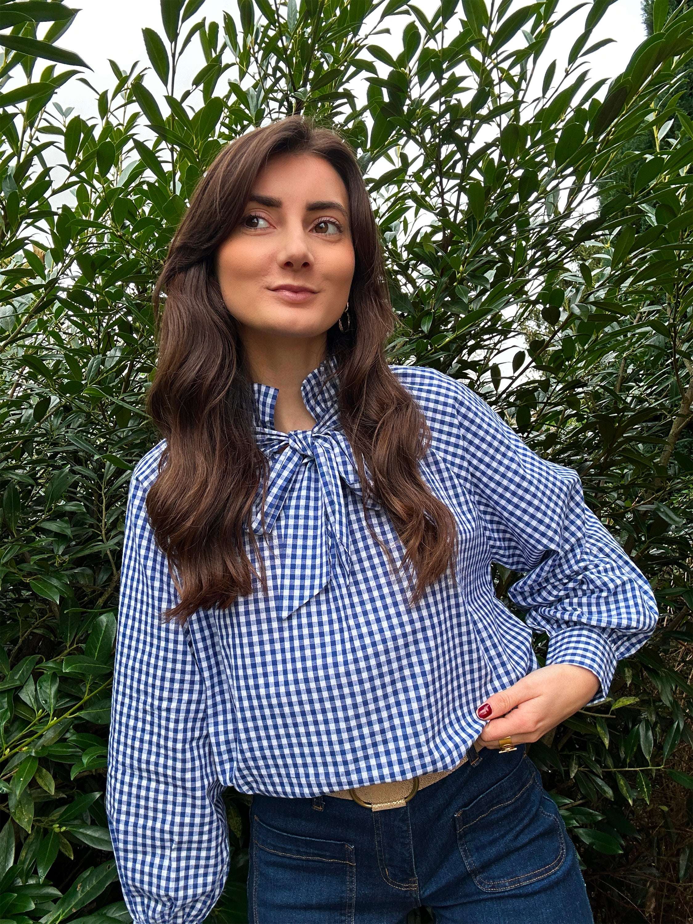 Blouse Jeanne Vichy