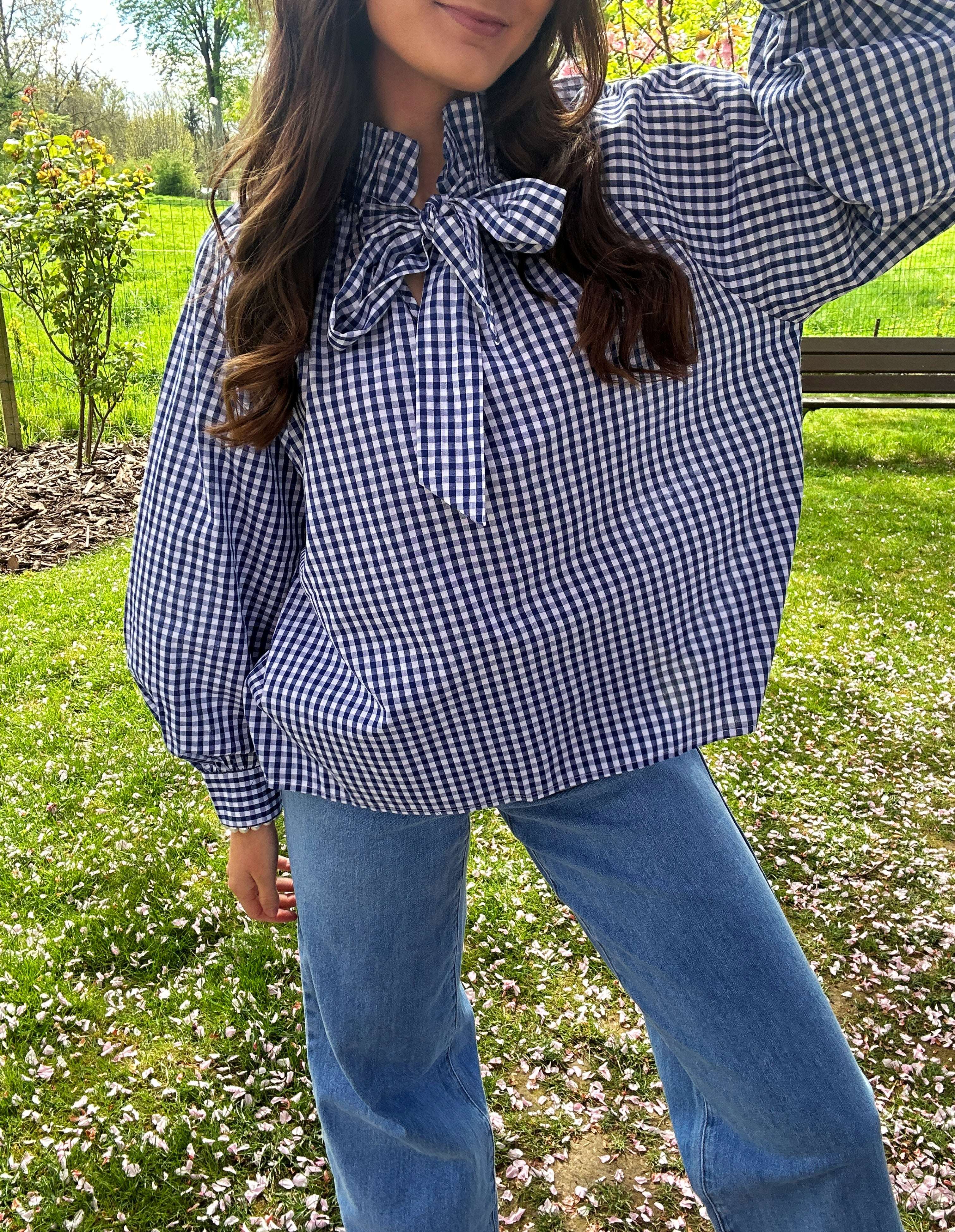 Blouse Jeanne Vichy