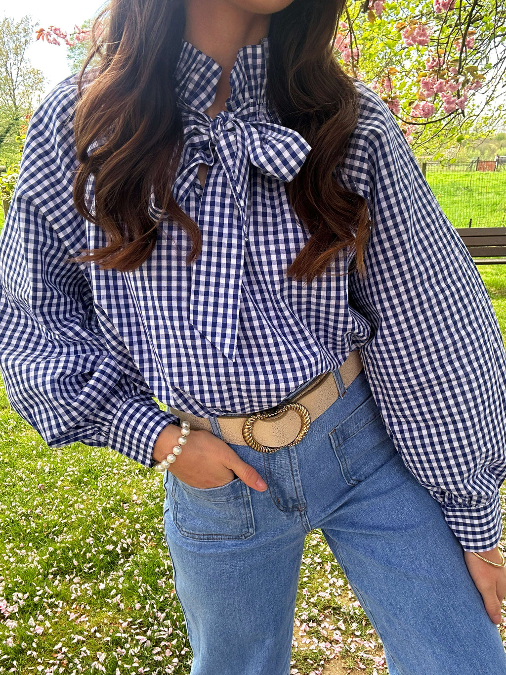 Blouse Jeanne Vichy