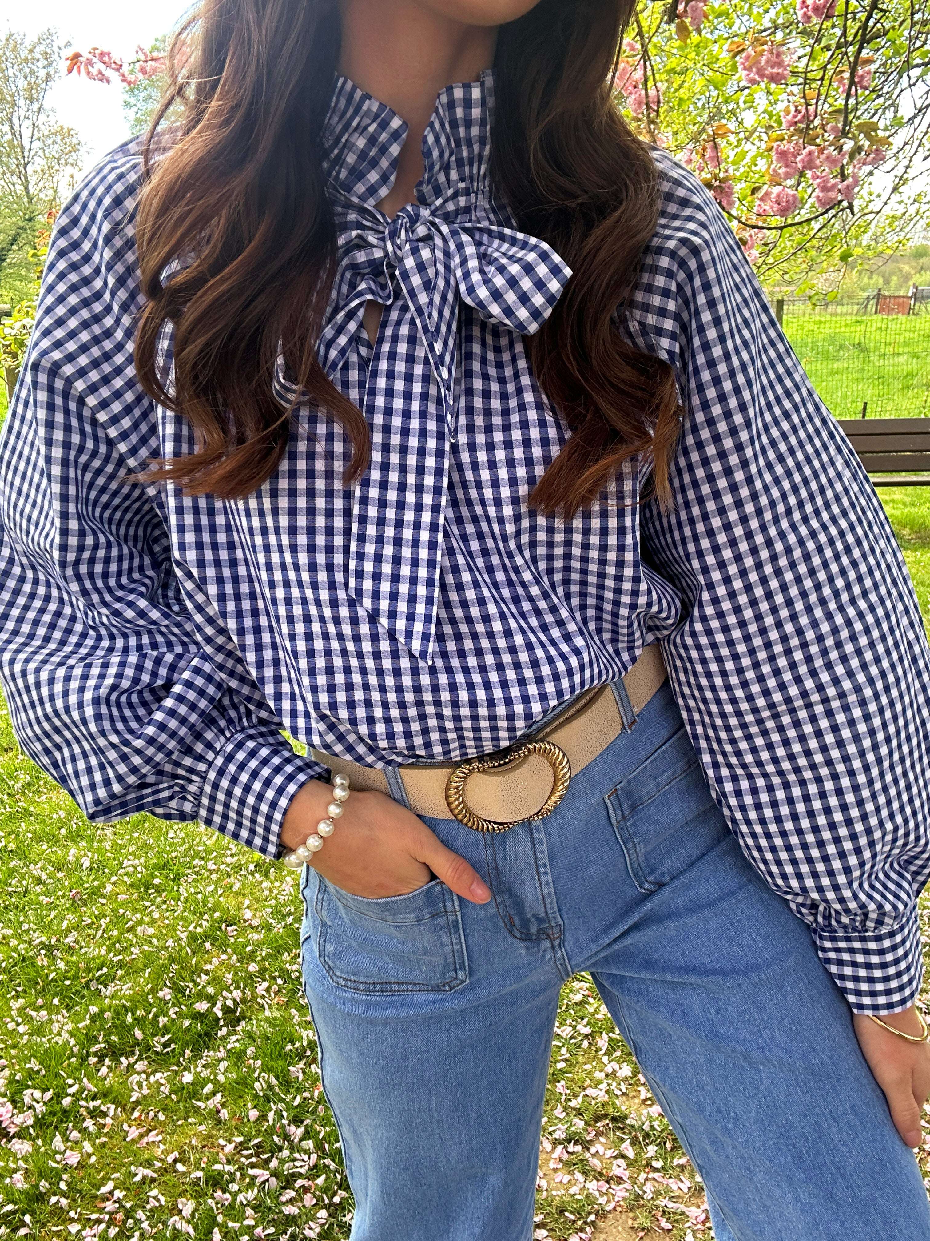 Blouse Jeanne Vichy