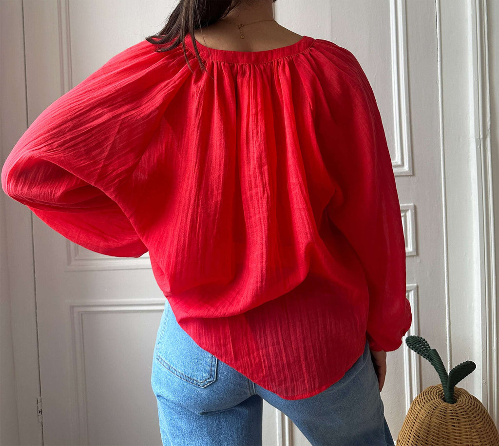 Blouse Lucile Corail