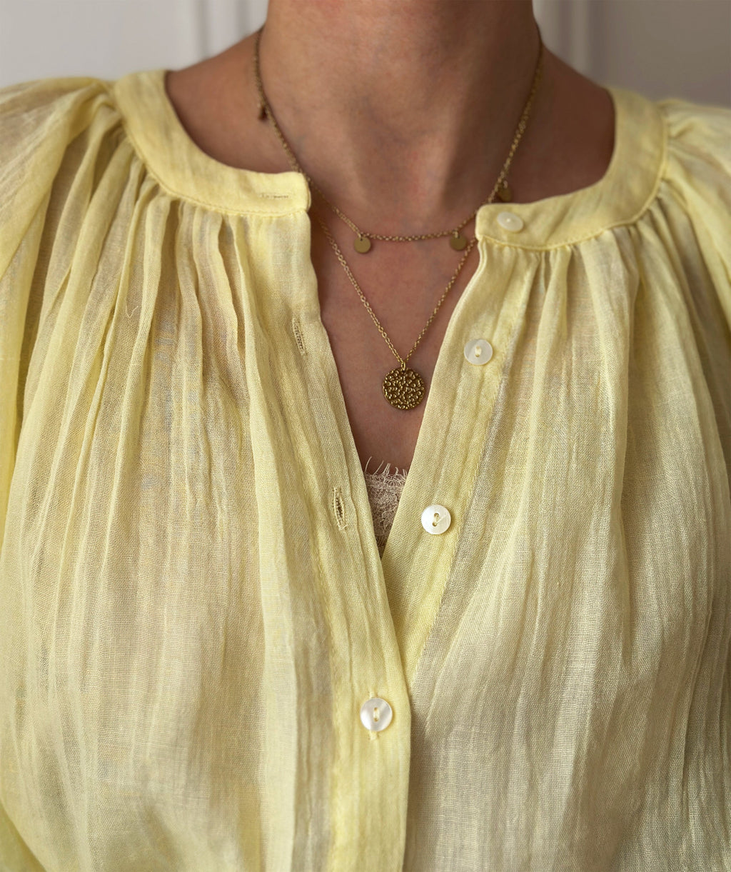 Blouse Lucile Jaune