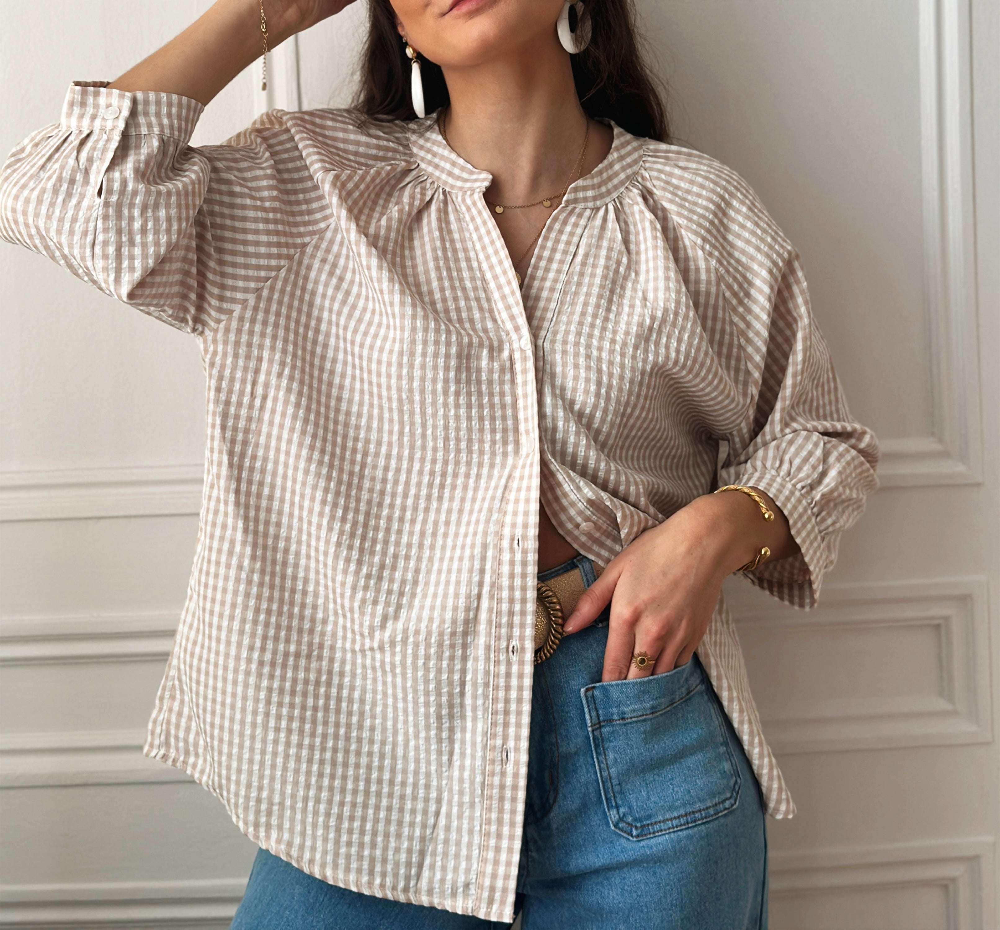 Blouse Paula Beige
