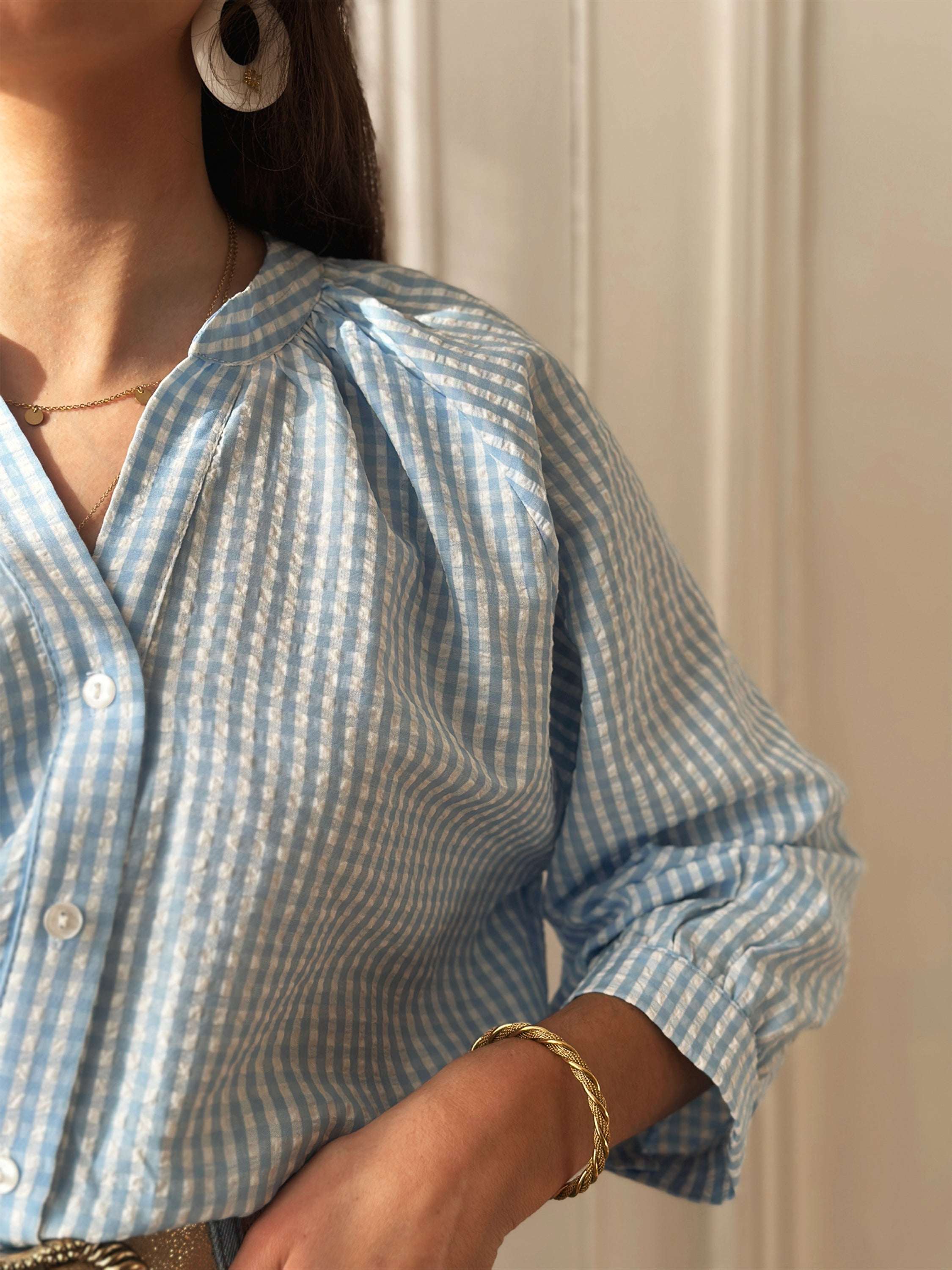 Blouse Paula Bleu