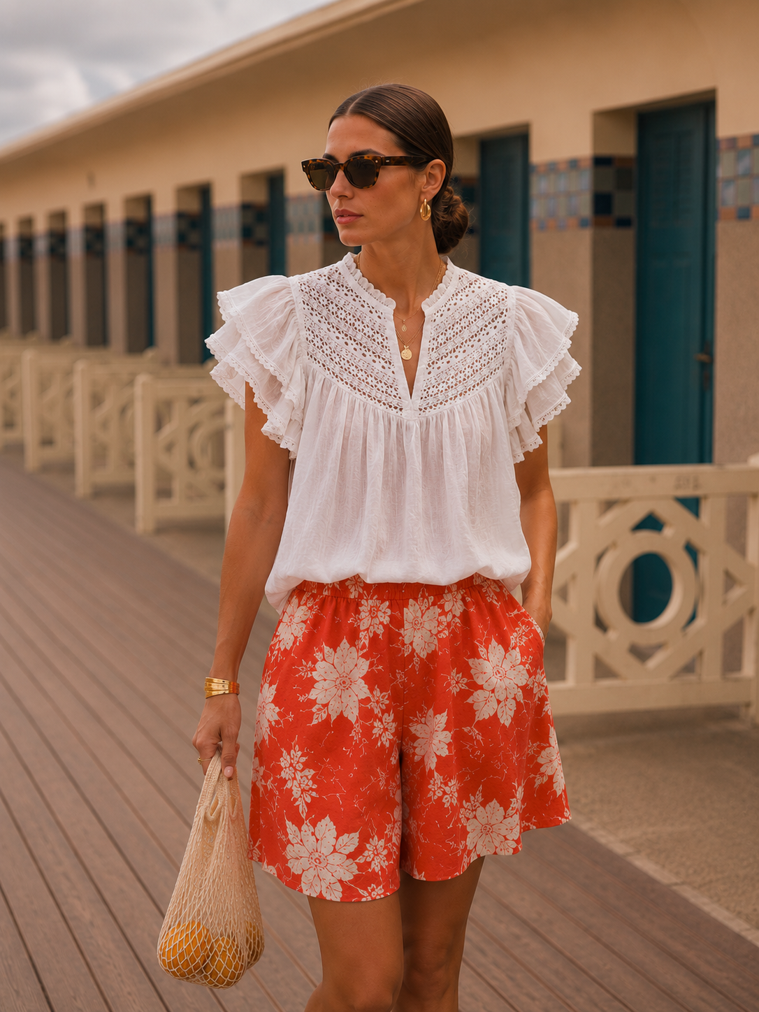 Blouse Suza Écru