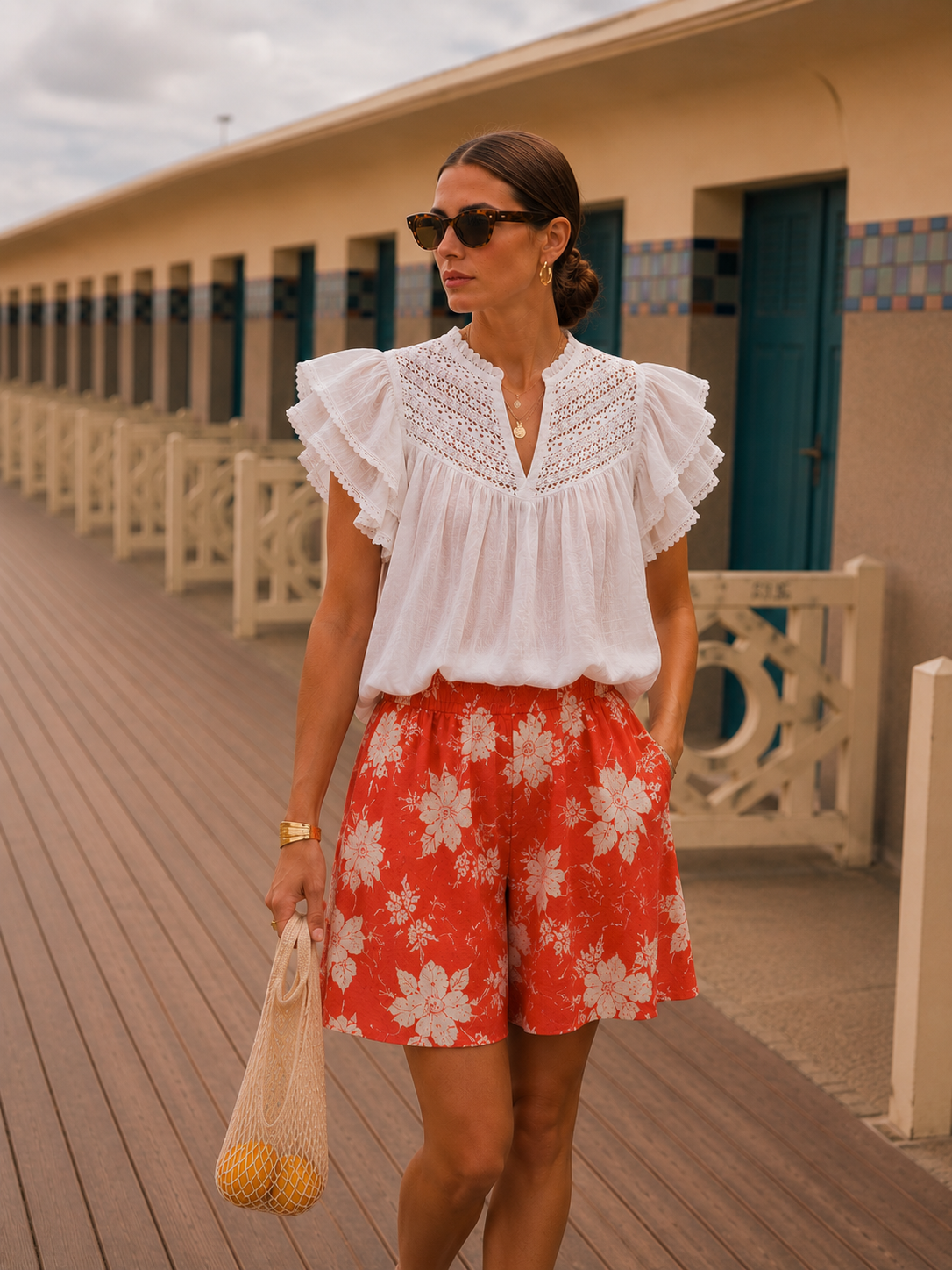 Blouse Suza Écru