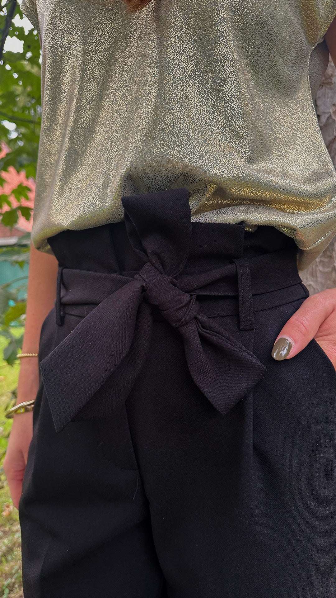 Pantalon Agathe Noir