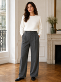 Pantalon Émilia Gris