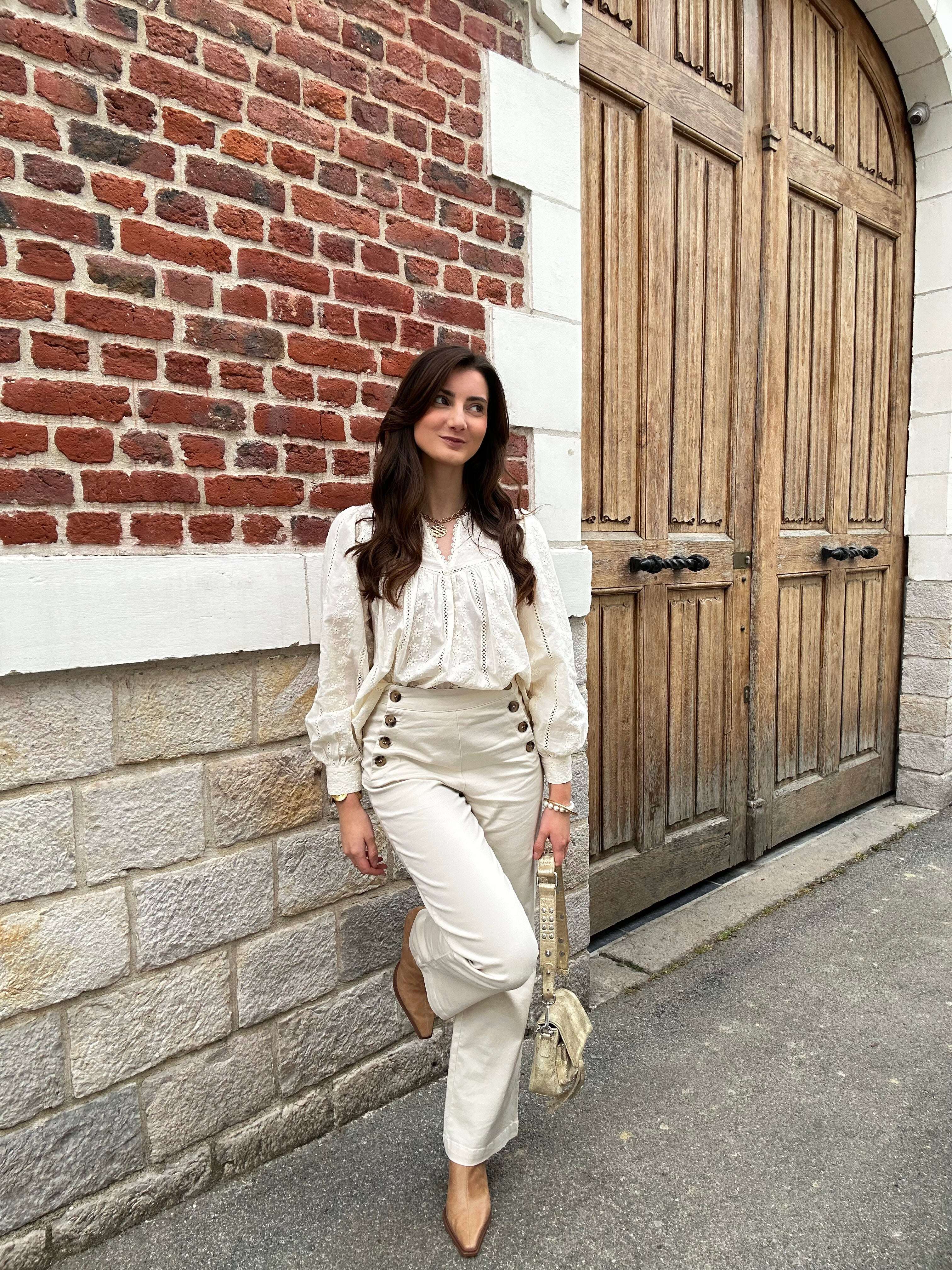 Pantalon Louis Ivoire