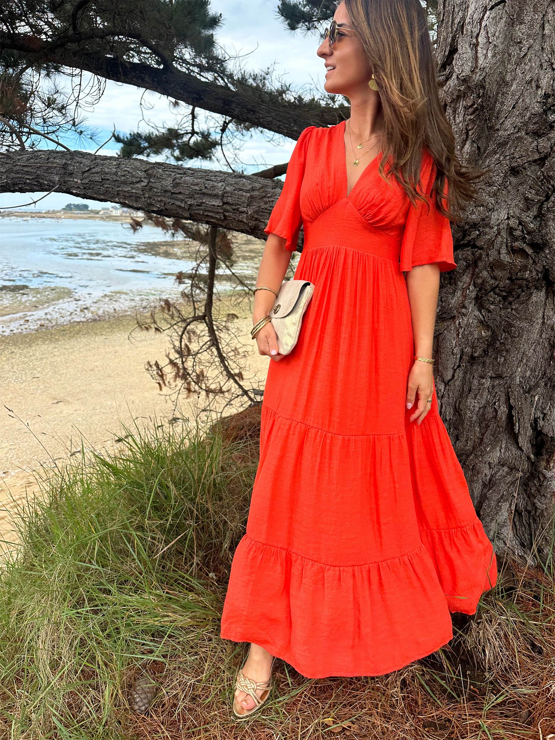 Robe Carla Corail