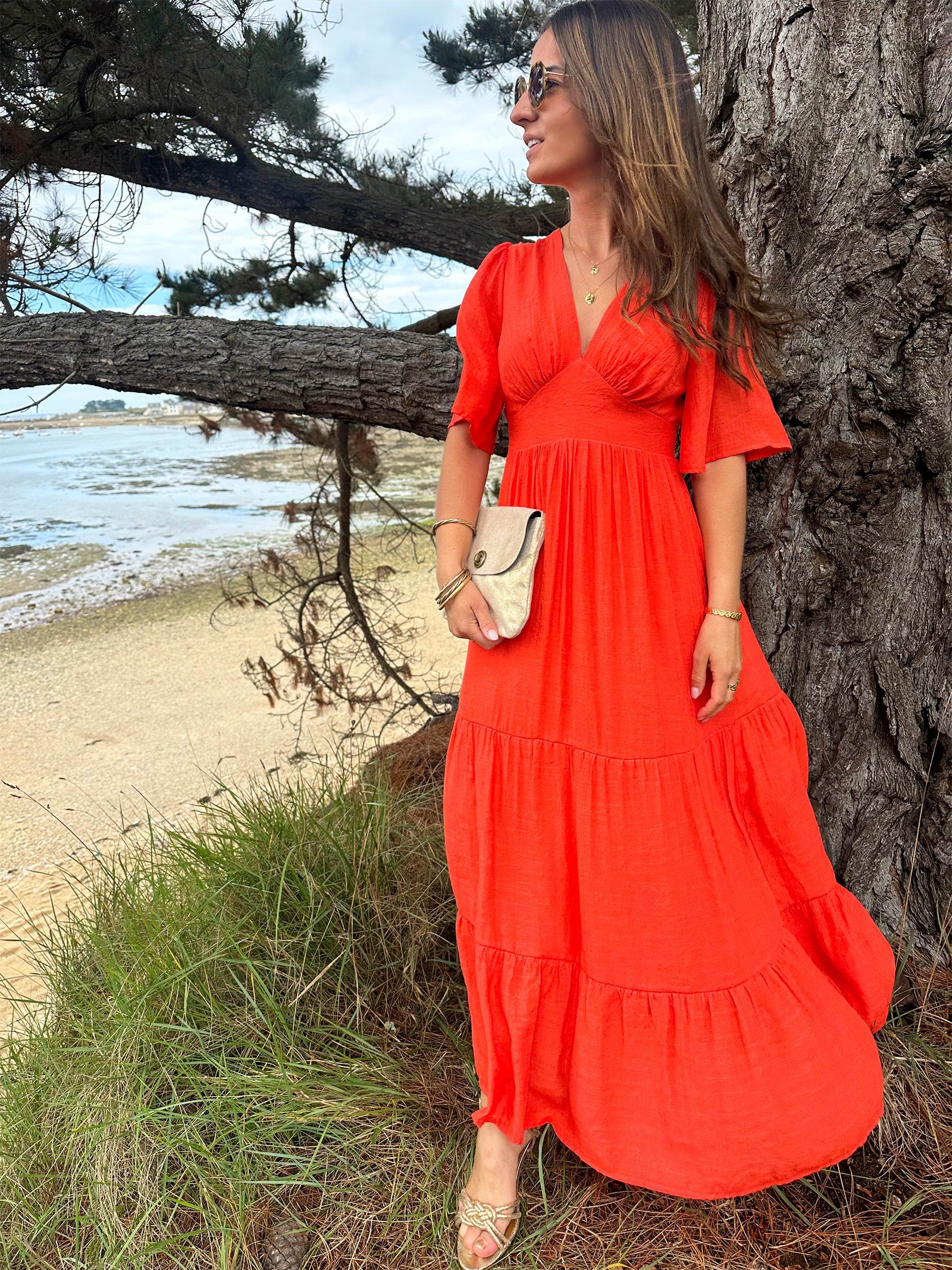 Robe Carla Corail