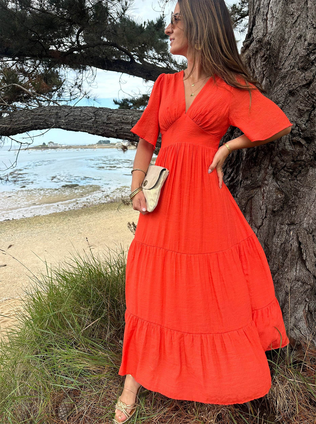 Robe Carla Corail