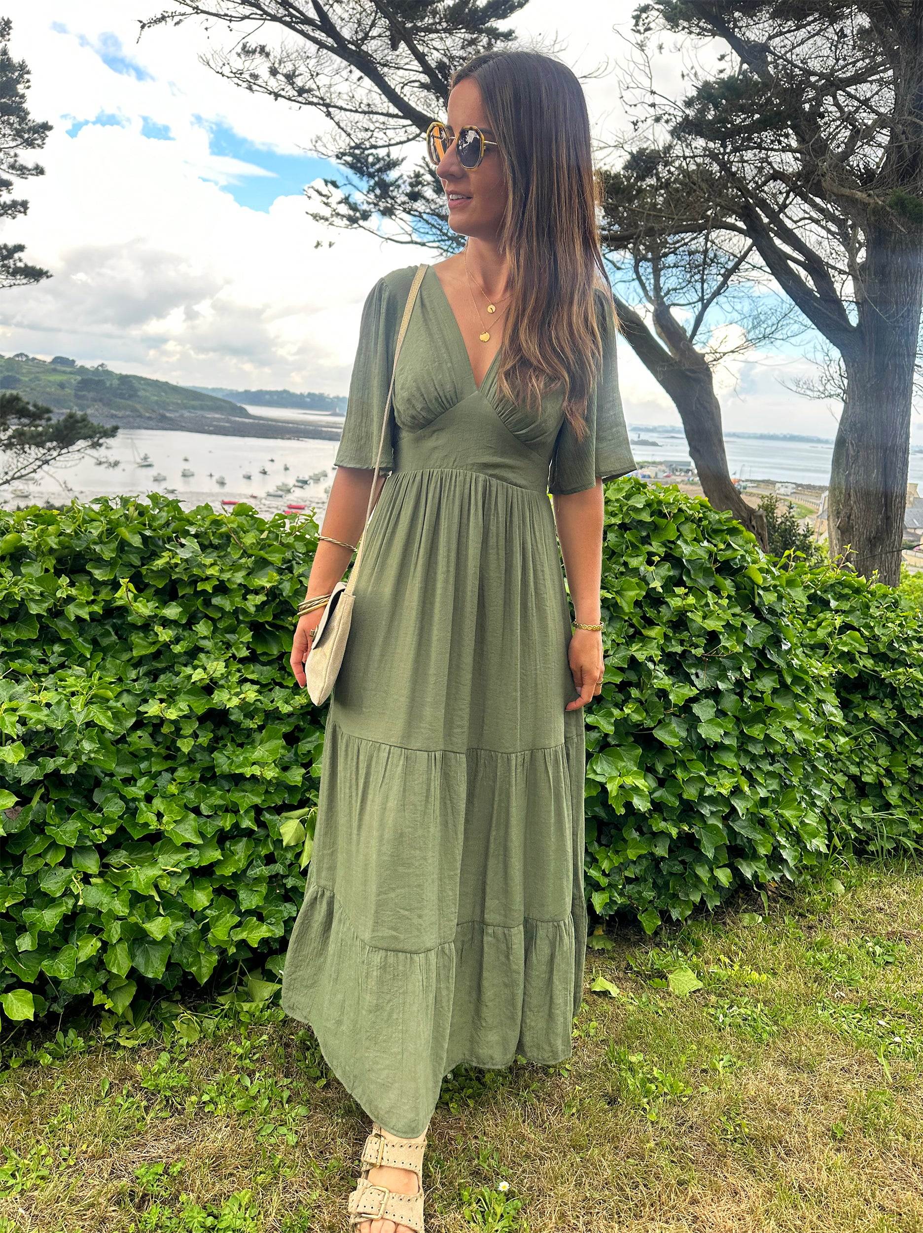 Robe Carla Kaki