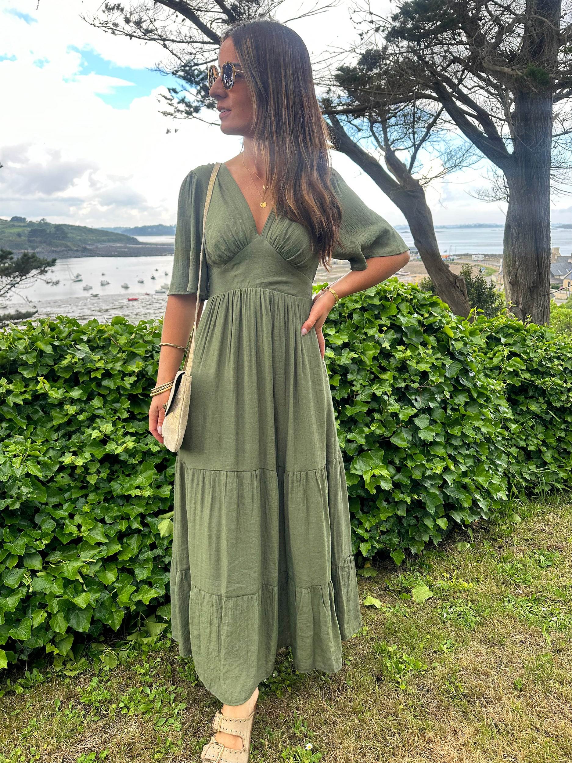 Robe Carla Kaki