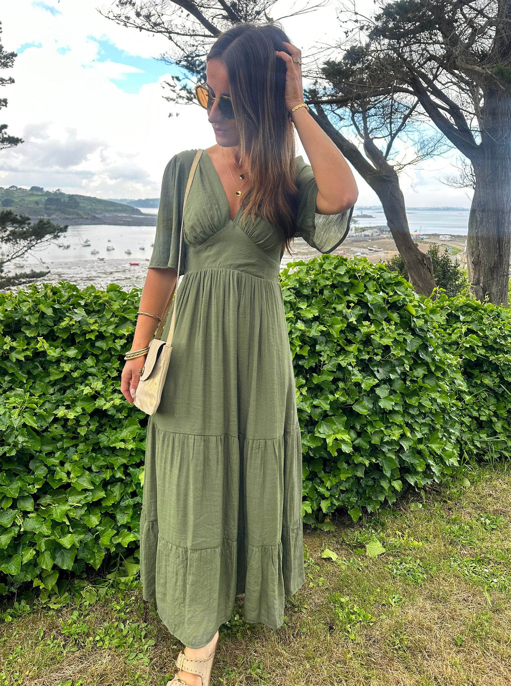 Robe Carla Kaki