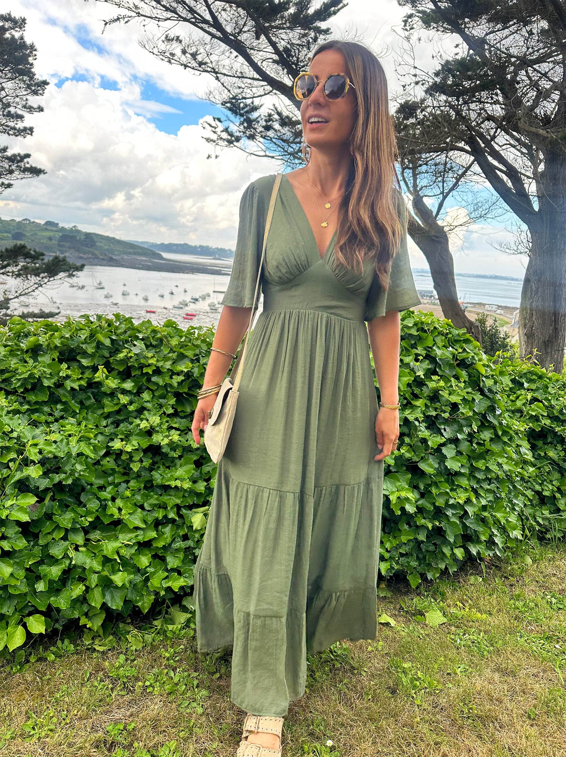 Robe Carla Kaki