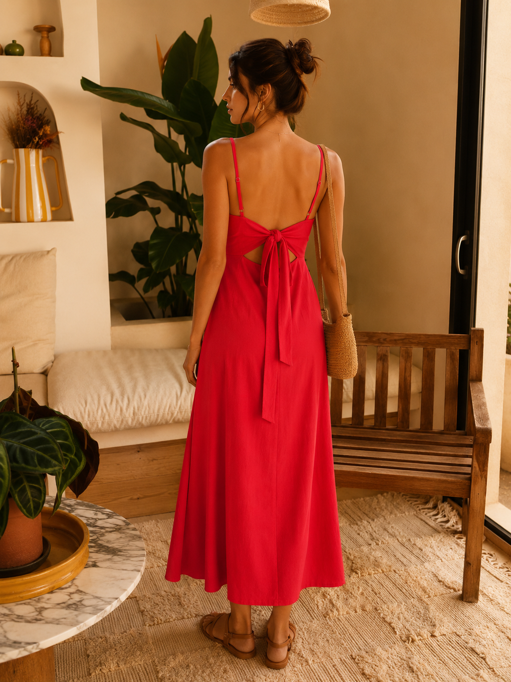 Robe Léonie Corail