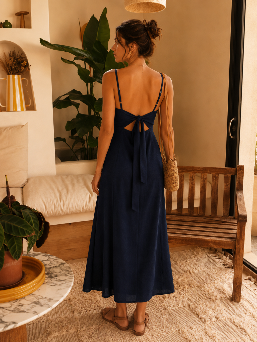 Robe Léonie Marine