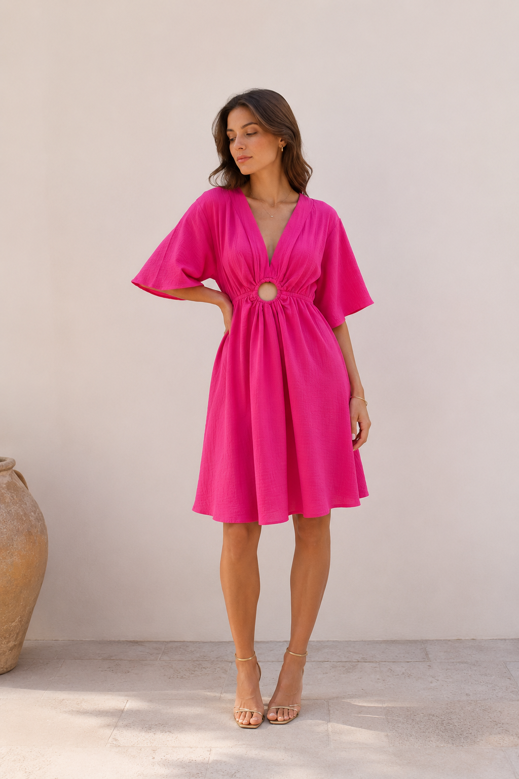 Robe Luz Fuchsia