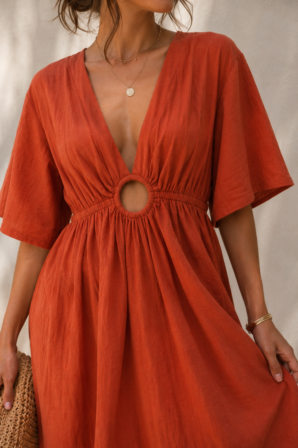 Robe Luz Terracotta