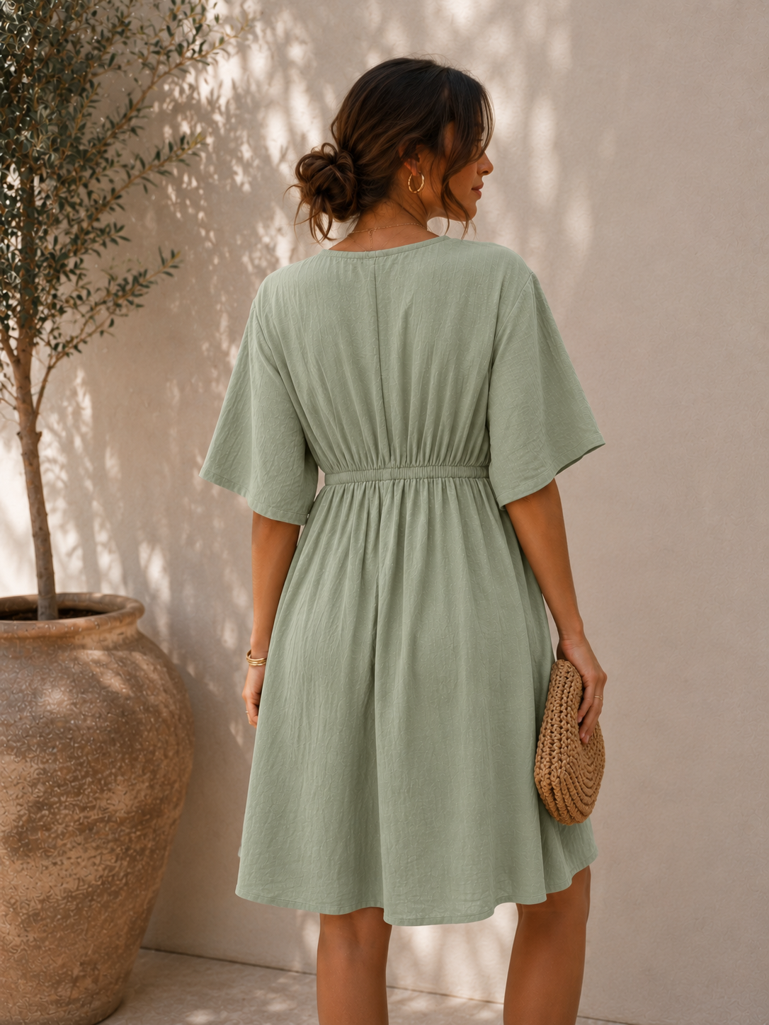 Robe Luz Vert Sauge