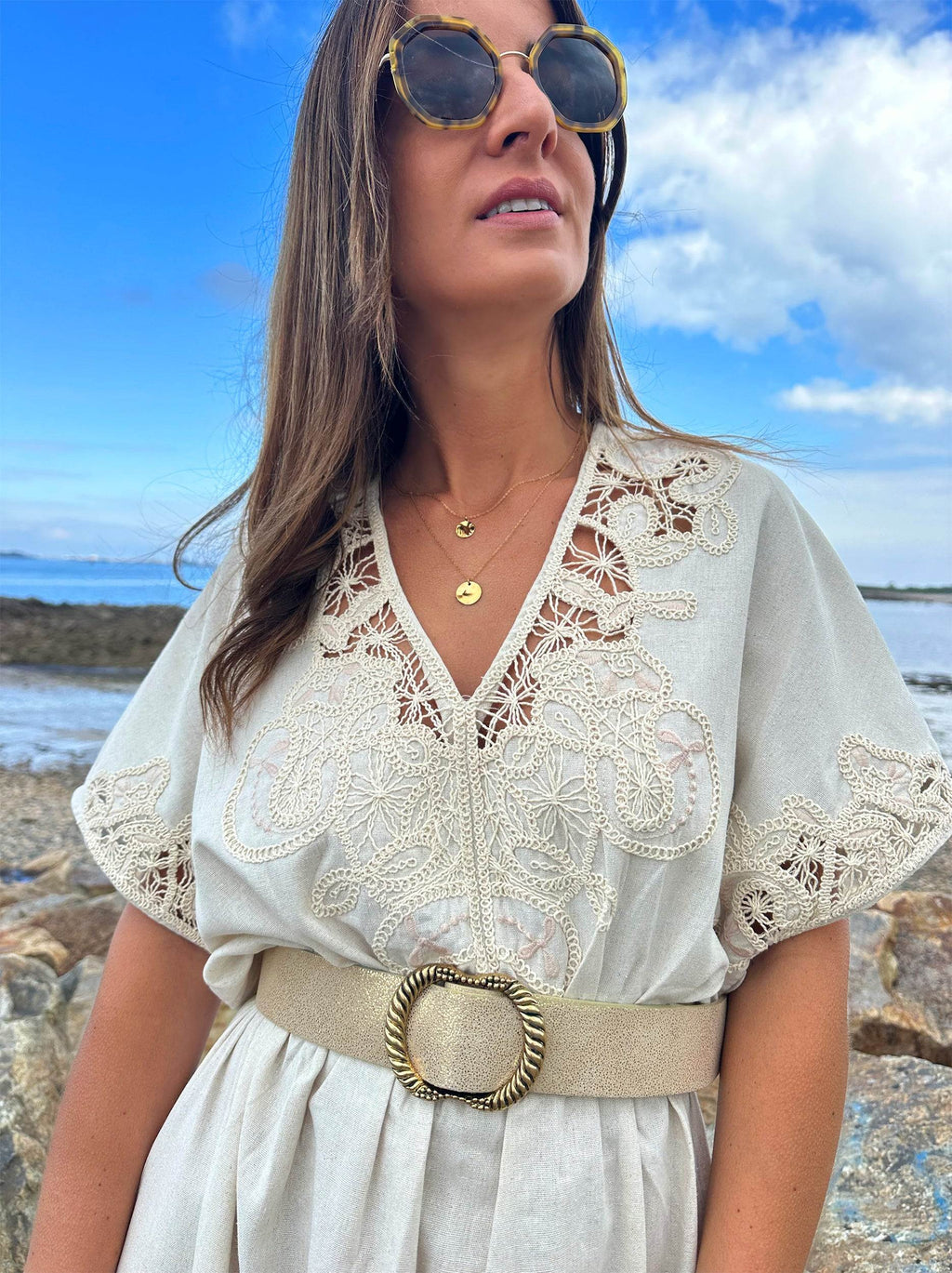 Robe Sofia Beige