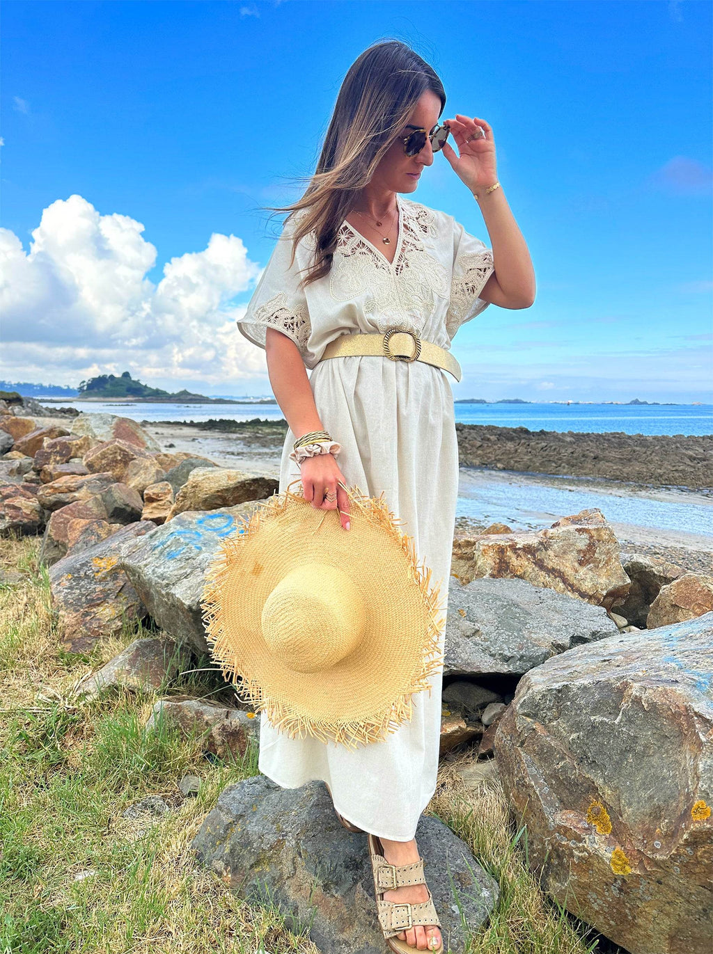 Robe Sofia Beige