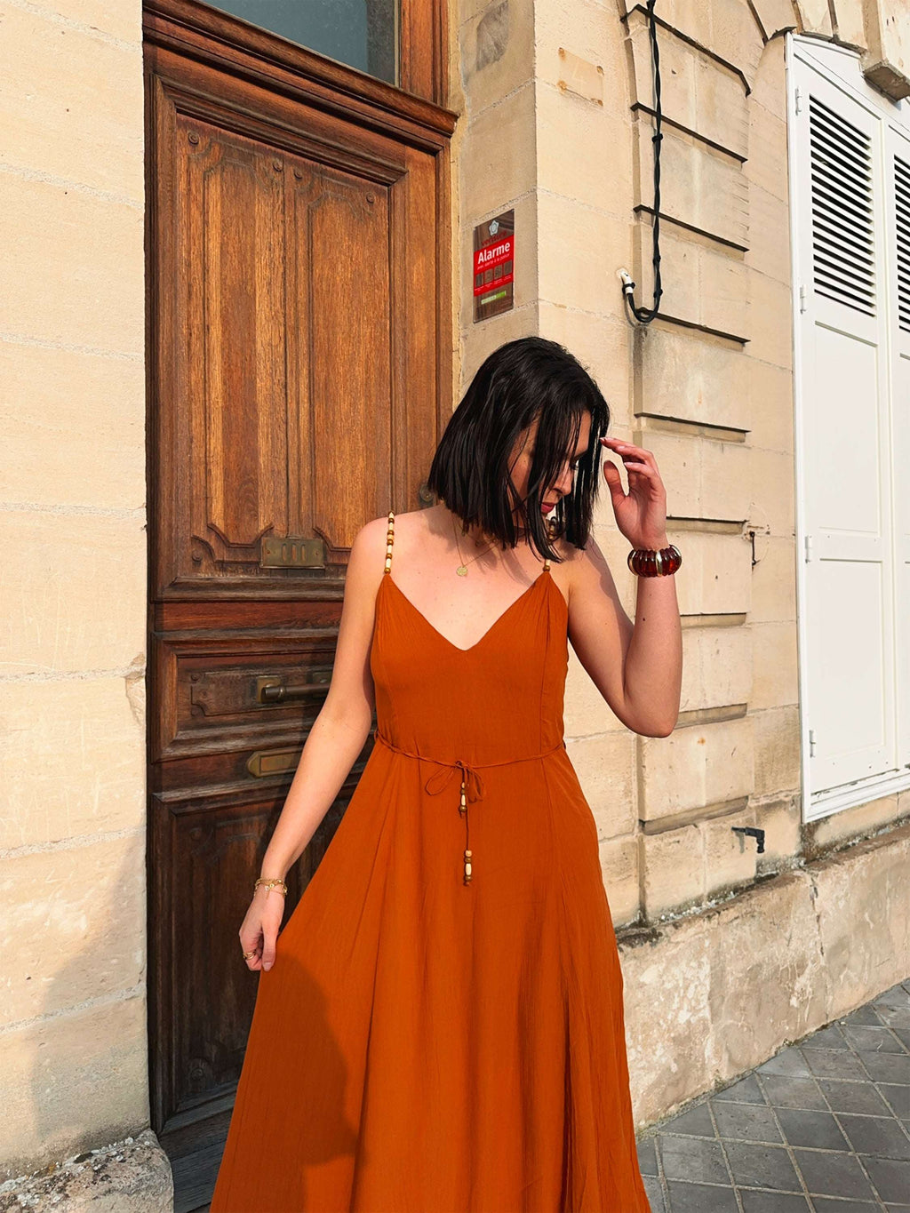Robe Talia Caramel