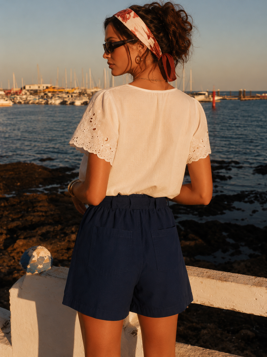 Short Tiziano Marine